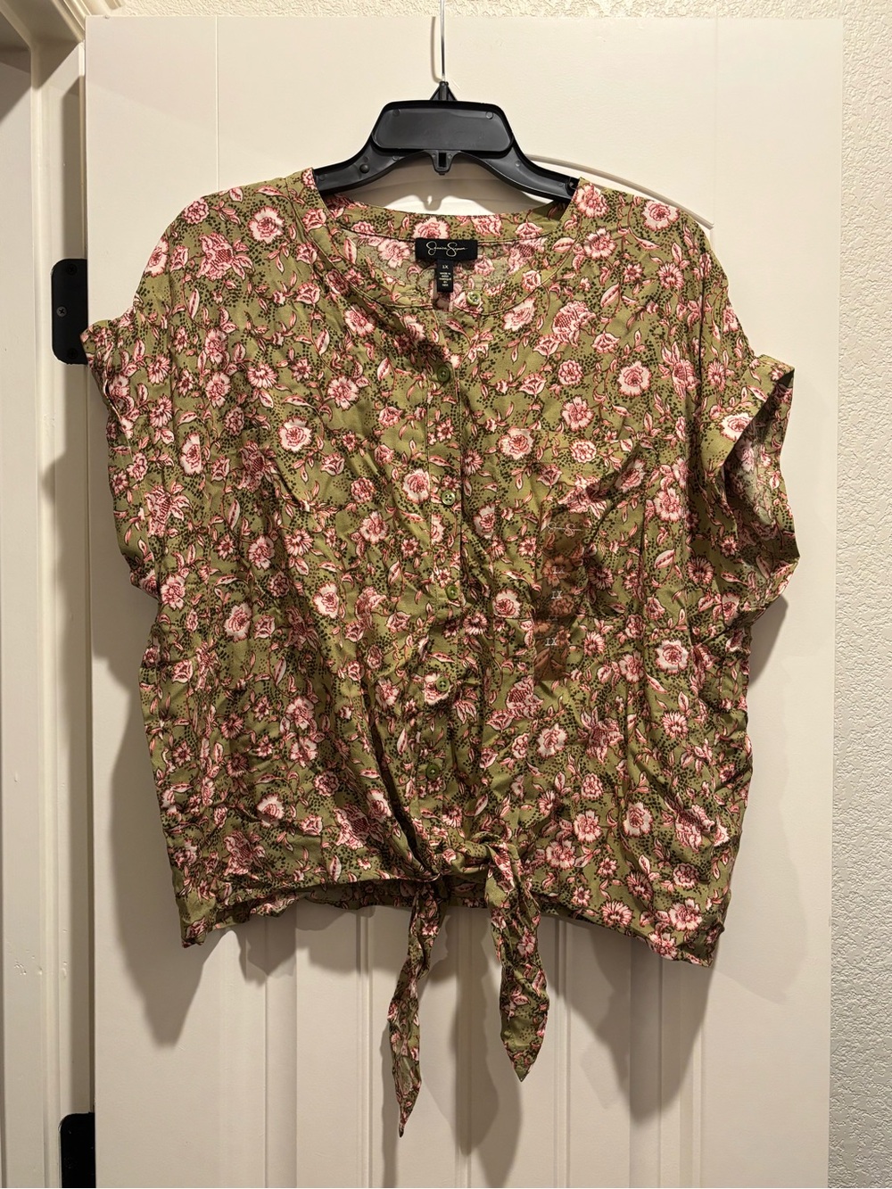 Jessica Simpson Short Sleeve Blouse